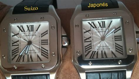 diferencia entre un reloj cartier original y una replica